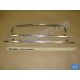 OEM 1966 Cadillac Eldorado Fleetwood Deville Calais TRUNK DECK LID LIP CHROME BEZEL TRIM MOLDING 3 PIECE SET #4227324/#4227325/#4227314